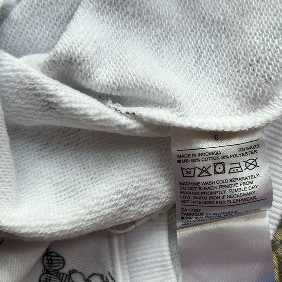 JANIE & JACK PEANUTS LITTLE GIRLS TOP / SWEATSHIRT NWT 42.00 - Picture 7 of 8